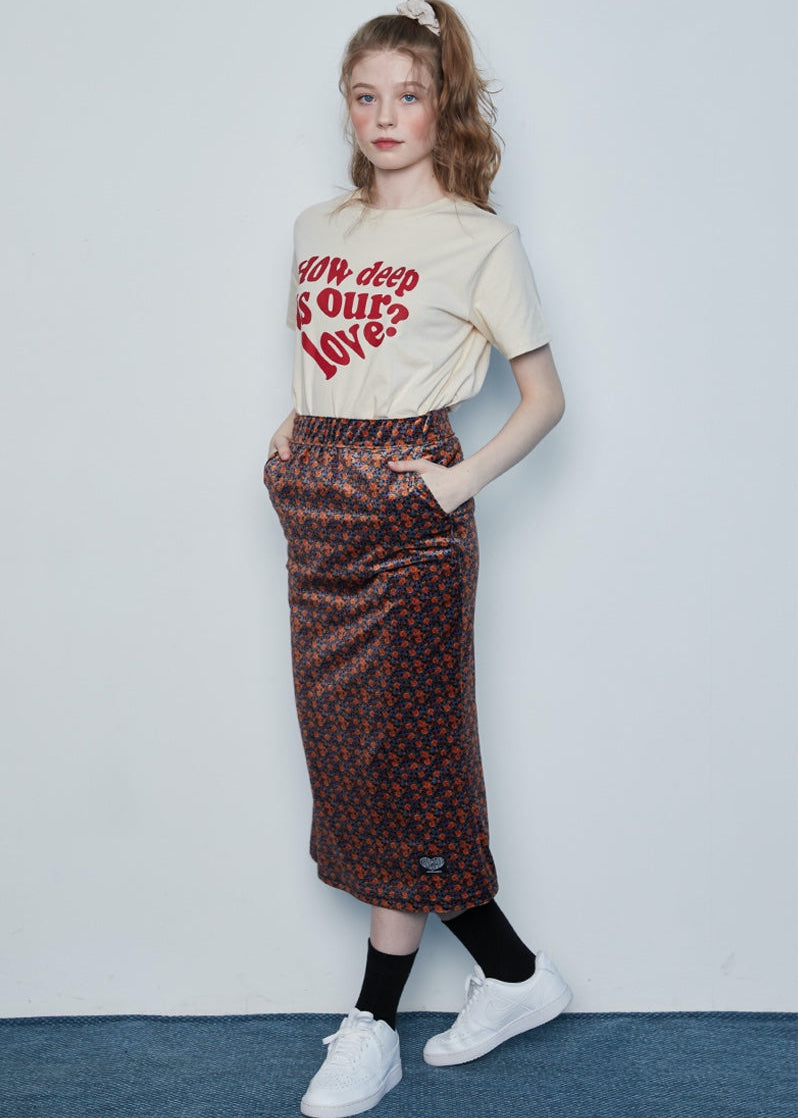 （韓国発送）IN LOVE TEE (CREAM)