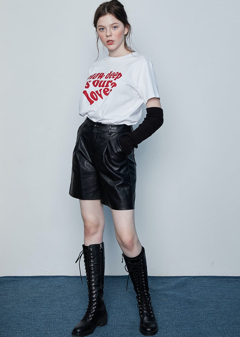 【ITZY イェジ、MAMAMOO ムンビョル、STAYC アイサ着用】（韓国発送）IN LOVE TEE (WHITE)